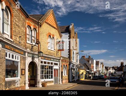 Großbritannien, Kent, Whitstable, Duke of Cumberland Hotel, Eingang Harbour Street Stockfoto