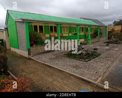 Luxulyan, Cornwall, 29. Oktober 2020. Dorf in der Nähe von St Austell und Bodmin. Das Hotel liegt in einem Bergbau-Weltkulturerbe und neben dem L.. Stockfoto