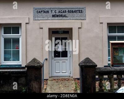 Luxulyan, Cornwall, 29. Oktober 2020. Dorf in der Nähe von St Austell und Bodmin. Das Hotel liegt in einem Bergbau-Weltkulturerbe und neben dem L.. Stockfoto