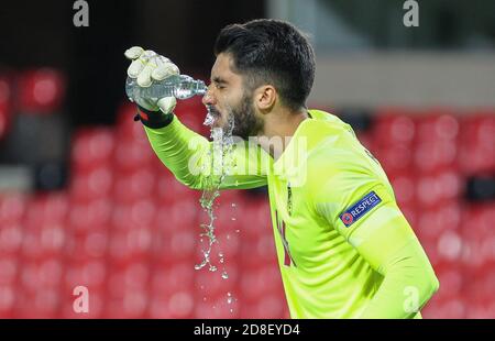 Granada, Spanien. Okt. 2020. Rui Silva von Granada CF während des Europa League Fußballspiels zwischen Granada CF und PAOK Salonica im Nuevo los Carmenes Stadion am 29. Oktober 2020 in Granada, Spanien. Bild: Dax Images/Alamy Live News Stockfoto