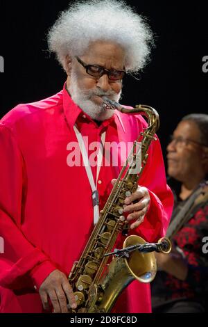 Sonny Rollins beim Montreal Jazz Festival, QC Canada am 27. Juni 2010.Foto von Takehiko Tokiwa/AFLO) Stockfoto