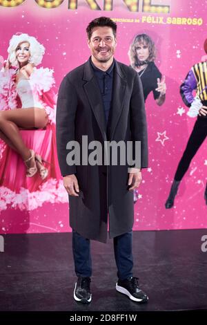 Madrid, Spanien. 29. Oktober 2020: Jaime Cantizano besucht die Premiere von 'La Ultima Tourne' im Calderon Theater in Madrid, Spanien. 29. Oktober 2020. Quelle: May Robledo/Alfa Images/Alamy Live News Stockfoto