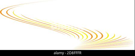 Breites rechteckiges Format gewellt, winken, Zick-Zack, Kreuz und quer Linien Design-Element, Muster-Textur und Hintergrund Stock Vektor