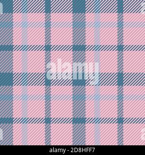 Nahtloses Muster aus schottischem Tartan-Karo. Wiederholbarer Hintergrund mit Check-Fabric-Textur. Flache Vektor-Kulisse mit gestreiftem Textildruck. Stock Vektor