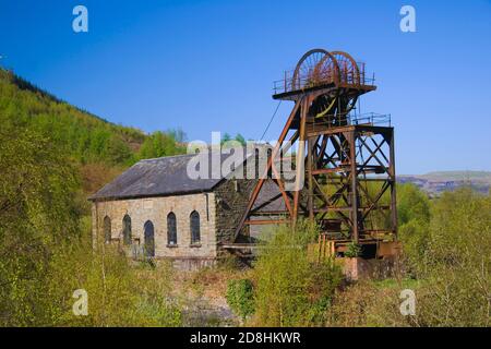 Y Hetty, Pit Head Engine House, Pontypridd, South Wales, Großbritannien Stockfoto