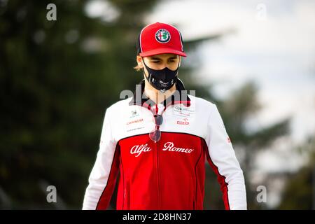 99 GIOVINAZZI Antonio (ita), Alfa Romeo Racing ORLEN C39, Track Walk während der Formel 1 Emirates Gran Premio Dell'emilia Romagna 2020, Emilia Romagna Grand Prix, vom 31. Oktober bis 1. November 2020 auf dem Autodromo Internazionale Enzo e Dino Ferrari, in Imola, Italien - Foto Joao Filipe / DPPI Kredit: Lm/DPPI/Joao Filipe/Alamy Live News Stockfoto