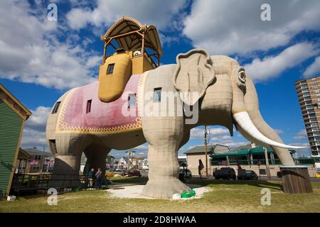 Lucy die Elephant National Historic Landmark, Margate City, New Jersey, USA Stockfoto