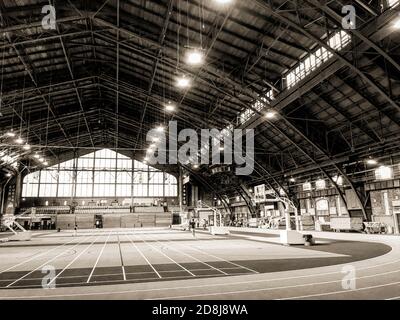 Barton Hall, Innenansicht, Cornell University, Ithaca, New York, USA Stockfoto