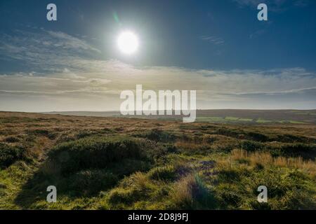 Moor Mulfra Hügel Stockfoto