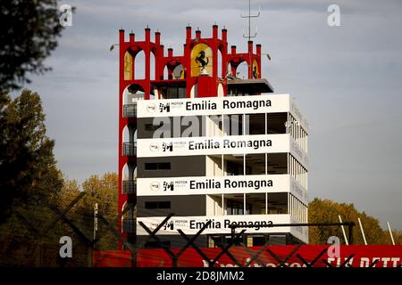 Imola, Italien. Oktober 2020. Strecke während des Formel 1 Emirates Gran Premio Dell'emilia Romagna 2020, Emilia Romagna Grand Prix, vom 31. Oktober bis 1. November 2020 auf dem Autodromo Internazionale Enzo e Dino Ferrari, in Imola, Italien - Foto DPPI Credit: LM/DPPI/Dppi/Alamy Live News Stockfoto