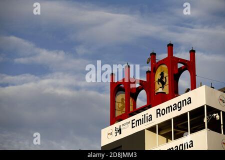 Imola, Italien. Oktober 2020. Strecke während des Formel 1 Emirates Gran Premio Dell'emilia Romagna 2020, Emilia Romagna Grand Prix, vom 31. Oktober bis 1. November 2020 auf dem Autodromo Internazionale Enzo e Dino Ferrari, in Imola, Italien - Foto DPPI Credit: LM/DPPI/Dppi/Alamy Live News Stockfoto