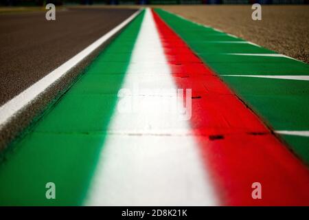 Imola, Italien. Oktober 2020. 10/30/2020, Autodromo Enzo e Dino Ferrari, Imola, Formel 1 Emirates Gran Premio Dell'emilia Romagna 2020, im Bild Impressionen von der Imola Rennbahn zur weltweiten Nutzung Quelle: dpa/Alamy Live News Stockfoto