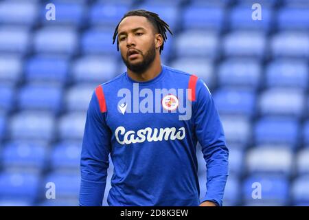 Liam Moore (6) von Reading Captain of Reading Stockfoto