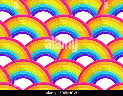 Cartoon Regenbogen lgbt Hintergrund Stock Vektor