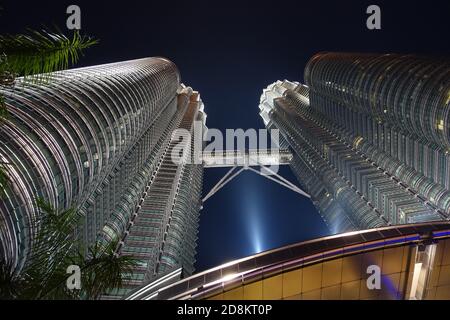 KLCC District, Kuala Lumpur, HDR-Bild Stockfoto