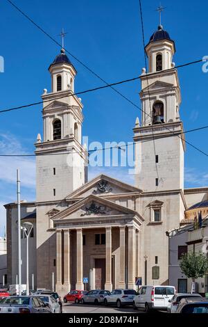 Basilica De San Pascual Baylon des Heiligtums als El Sant bekannt, in Vila-real (Villareal) Provinz Castellón, Spanien, Europa Stockfoto