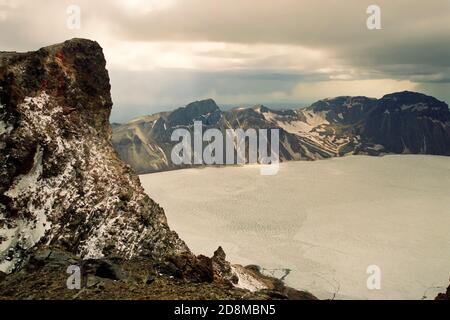 Mt Paektu, Nordkorea Stockfoto