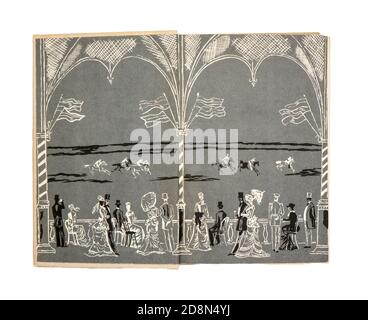 Die 'Anna Karenina' ist ein Roman des russischen Autors Leo Tolstoi, der 1878 erstmals in Buchform erschien. Stockfoto