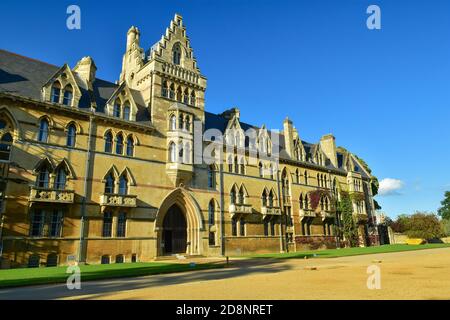 The Meadow Building of Christ Church, ein konstituierendes College der University of Oxford in England Stockfoto