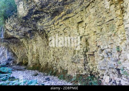 Claude Roy Jump oder Cascade de la Billaude, Jura in Frankreich Stockfoto