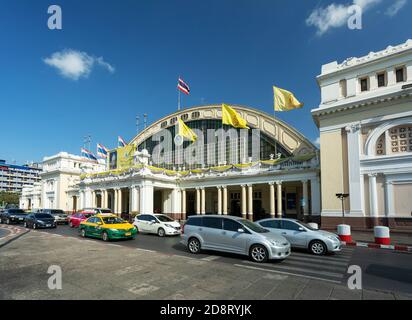 Bangkok Bahnhof, Hua Lamphong Bahnhof, Bangkok, Thailand Stockfoto