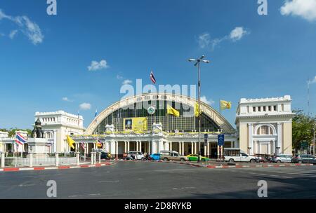 Bangkok Bahnhof, Hua Lamphong Bahnhof, Bangkok, Thailand Stockfoto