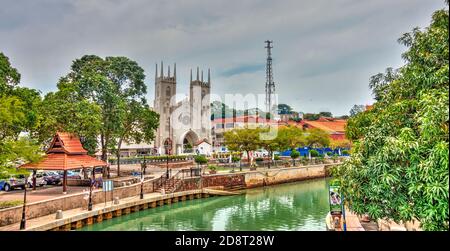 Melaka Historisches Zentrum, Malaysia Stockfoto