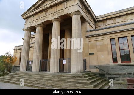 Brecknock Museum & Art Gallery, Watton Gate, Glamorgan Street, Brecon, Brecknockshire, Powys, Wales, Großbritannien, Großbritannien, Großbritannien, Großbritannien, Europa Stockfoto