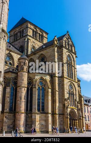 TRIER, 20. JULI 2020: Dom zu Trier Stockfoto