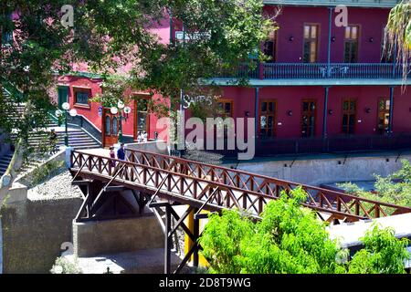 Seufzerbrücke in Barranco, Lima, Peru Stockfoto