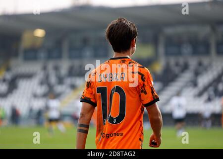 Orogel Stadium - Dino Manuzzi, cesena, Italien, 01 Nov 2020, Paulo Dybala (Juventus FC) während Spezia Calcio gegen Juventus FC, Italienischer Fußball Serie A Spiel - Credit: LM/Francesco Scaccianoce/Alamy Live News Stockfoto