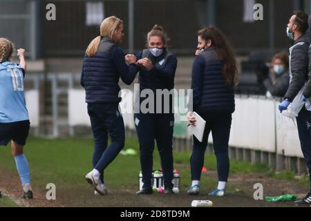 Dartford, Großbritannien. Januar 2020. Melissa Phillips (London City) schaut während des FA Women's Super League 2 Spiels zwischen London City und Leicester City im Princes Park in Dartford. FEDERICO GUERRA MARANESI/SPP Quelle: SPP Sport Press Foto. /Alamy Live Nachrichten Stockfoto