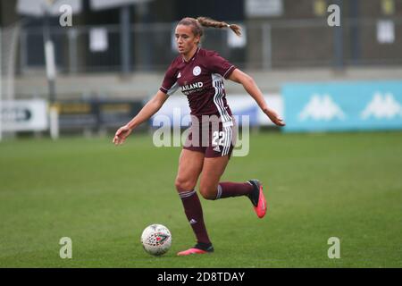 Dartford, Großbritannien. Januar 2020. London City Kader feiert nach dem Tor während des FA Women's Super League 2 Match zwischen London City und Leicester City im Princes Park in Dartford. FEDERICO GUERRA MARANESI/SPP Quelle: SPP Sport Press Foto. /Alamy Live Nachrichten Stockfoto