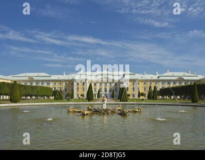 St. Petersburg ist eine russische Hafenstadt an der Ostsee. Es war die kaiserliche Hauptstadt für 2 Jahrhunderte, wurde im Jahr 1703 gegründet. Stockfoto