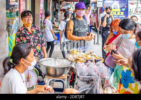 streetlife in Bangkok Stockfoto