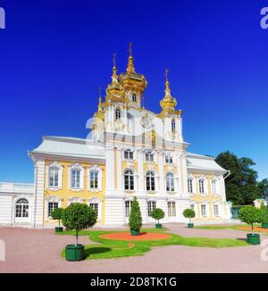 St. Petersburg ist eine russische Hafenstadt an der Ostsee. Es war die kaiserliche Hauptstadt für 2 Jahrhunderte, wurde im Jahr 1703 gegründet. Stockfoto