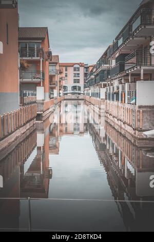 Bild von einem see in der schweiz Stockfoto