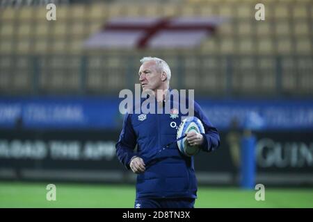 Parma, Italien. November 2020. Italien gegen England, Rugby Six Nations Spiel in parma, Italien, November 01 2020 Kredit: Unabhängige Fotoagentur/Alamy Live Nachrichten Stockfoto