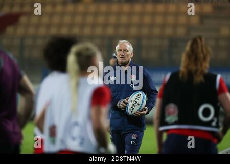 Parma, Italien. November 2020. Italien gegen England, Rugby Six Nations Spiel in parma, Italien, November 01 2020 Kredit: Unabhängige Fotoagentur/Alamy Live Nachrichten Stockfoto