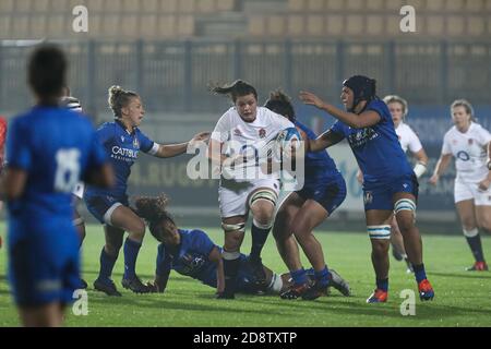 Parma, Italien. November 2020. Italien gegen England, Rugby Six Nations Spiel in parma, Italien, November 01 2020 Kredit: Unabhängige Fotoagentur/Alamy Live Nachrichten Stockfoto