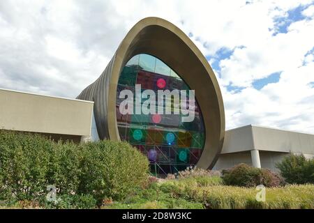 ROCHESTER, NY -17 Okt 2020- Ansicht des Strong National Museum of Play in Rochester, New York, USA. Stockfoto