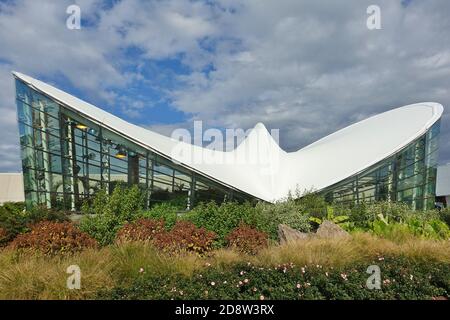 ROCHESTER, NY -17 Okt 2020- Ansicht des Strong National Museum of Play in Rochester, New York, USA. Stockfoto