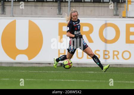 Linkoping, Schweden. November 2020. In Linköpings FC als Leihgabe von Chicago Red Stars, Rachel Hill (#16)während des Spiels in der Damallsvenskan Runde 20 zwischen Linkoping und Pitea in Linkoping Arena in Linkoping Mia Eriksson/SPP Credit: SPP Sport Press Photo. /Alamy Live Nachrichten Stockfoto