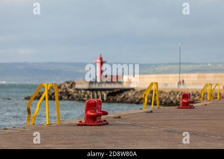 Eisenhower Pier, Bangor, County Down, Nordirland Stockfoto