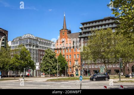 Hamburg, 11. Mai 2019: Altona, Straßenansicht in Hamburg, Deutschland Stockfoto