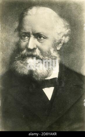 Porträt des französischen Komponisten Charles Gounod, 1880er Jahre Stockfoto