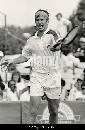 Amerikanischer Tennisspieler John McEnroe, 1990er Jahre Stockfoto