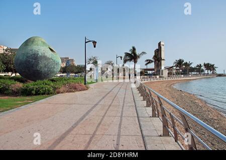 Die Promenade am Roten Meer, Jeddah, Saudi-Arabien Stockfoto