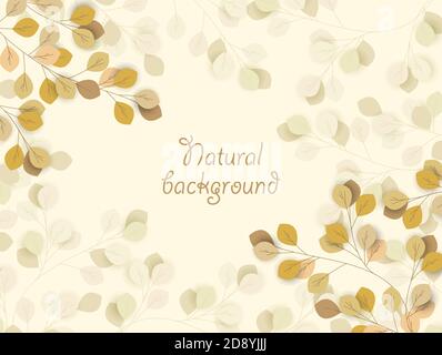 Vektor-Herbstlaub Stock Vektor