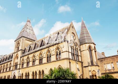 Außenansicht des Naturhistorischen Museumsgebäudes in Oxford Stockfoto